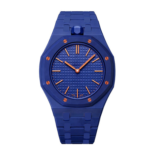 [AW]OAK POP EXCLUSIVE DARK BLUE BIOCERAMIC STRAP