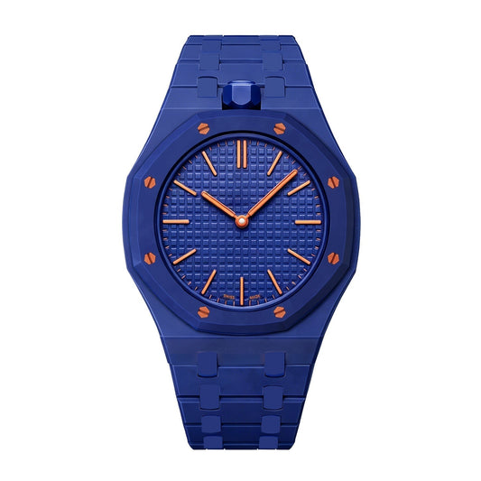 [AW]OAK POP EXCLUSIVE DARK BLUE BIOCERAMIC STRAP