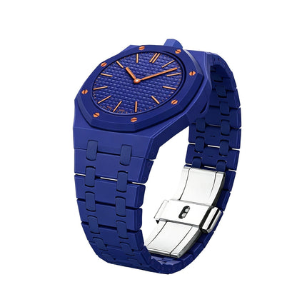 [AW]OAK POP EXCLUSIVE DARK BLUE BIOCERAMIC STRAP