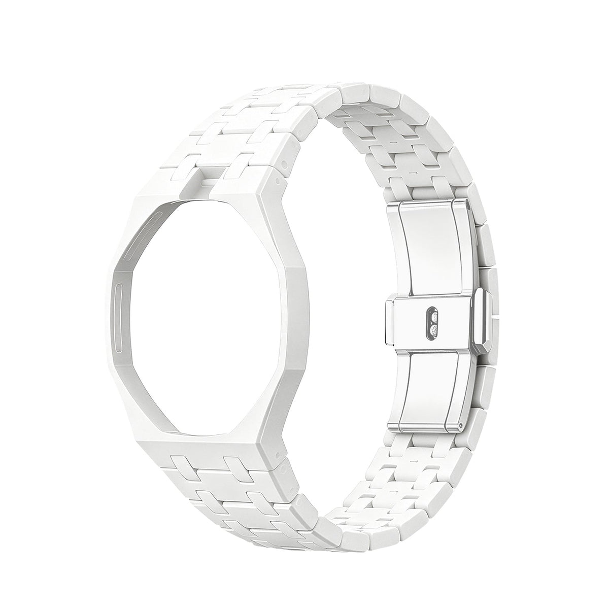 [AW]OAK POP EXCLUSIVE WHITE BIOCERAMIC STRAP