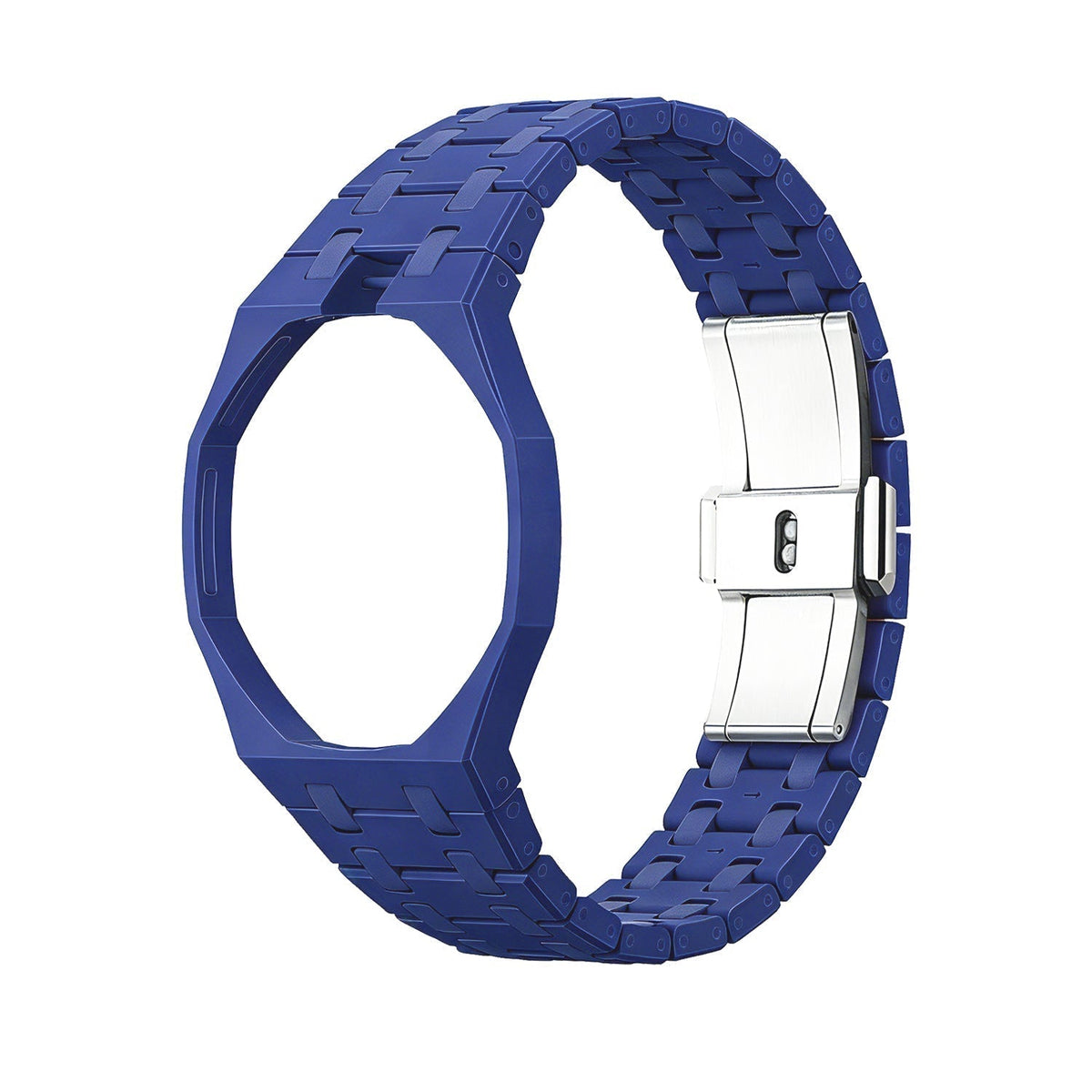 [AW]OAK POP EXCLUSIVE DARK BLUE BIOCERAMIC STRAP