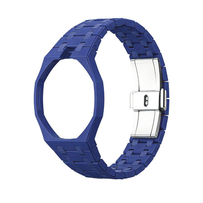 [AW]OAK POP EXCLUSIVE DARK BLUE BIOCERAMIC STRAP
