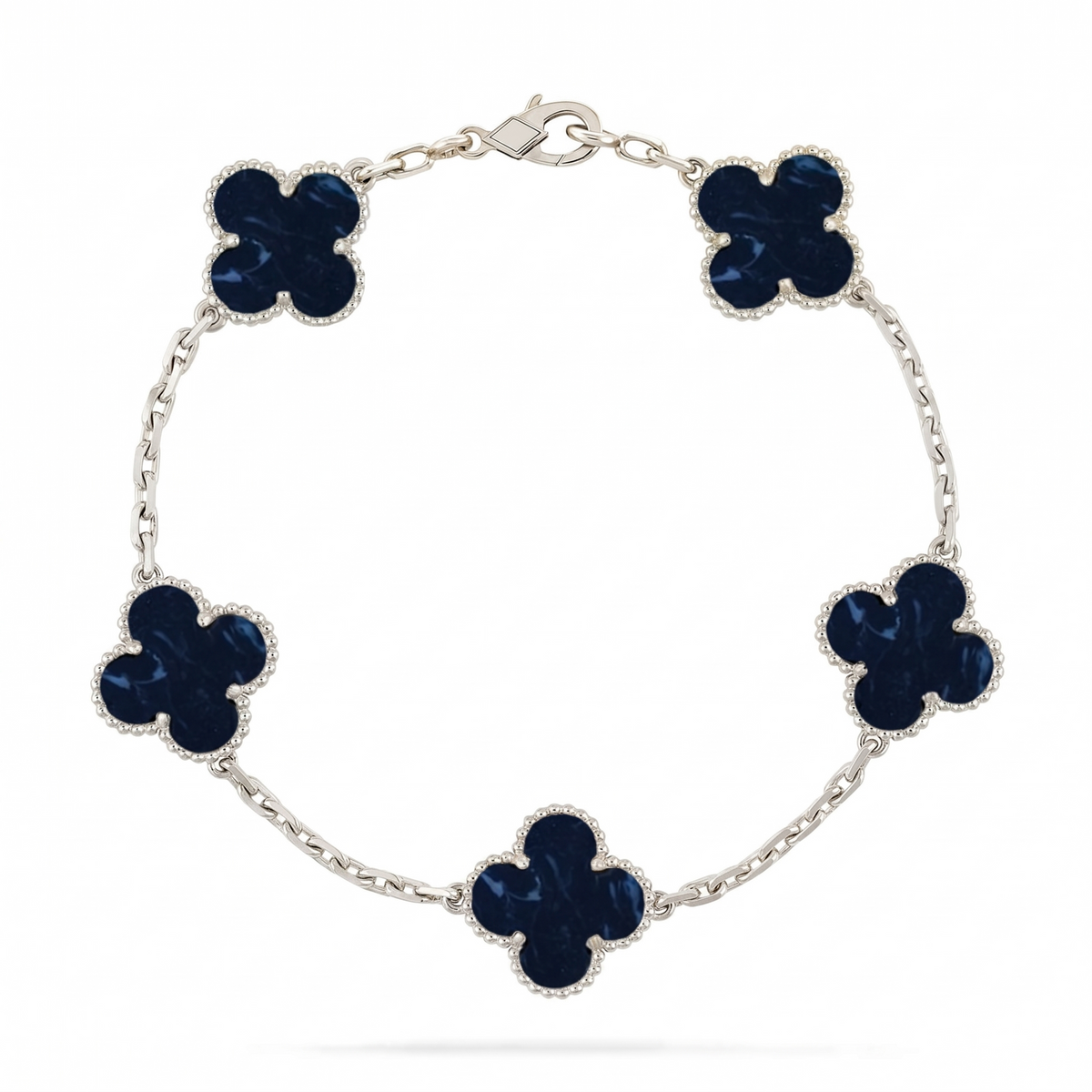 [AW]LUCKY CLOVER 5-MOTIF BRACELET - PIETERSITE COLLECTION