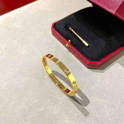 [AW]CLASSIC 6.1MM LOVE BANGLE - 10-DIAMOND