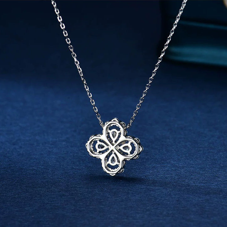 [AW]LOOP NECKLACE FULL MOTIF DIAMOND 16MM MULTIPLE COLORS