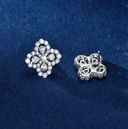 [AW]LOOP EARRINGS FULL MOTIF DIAMOND 16MM
