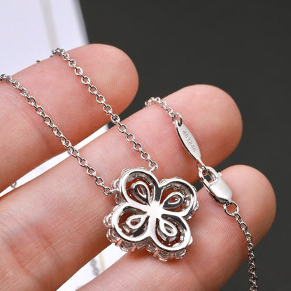 [AW]LOOP NECKLACE FULL MOTIF DIAMOND 16MM MULTIPLE COLORS