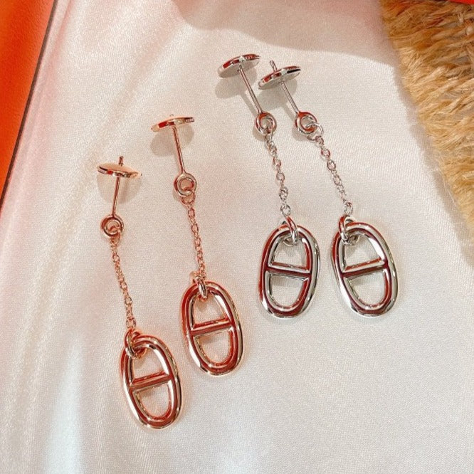 [AW]CHAINE TASSEL EARRINGS