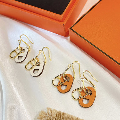 [AW]HM O'MAILLON GOLD EARRINGS