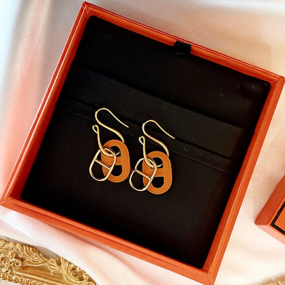 [AW]HM O'MAILLON GOLD EARRINGS
