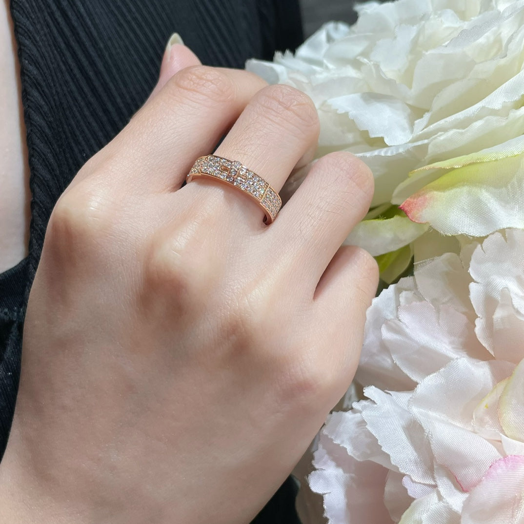 [AW]KELLY ROSE GOLD DIAMOND RING