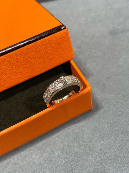 [AW]KELLY ROSE GOLD DIAMOND RING