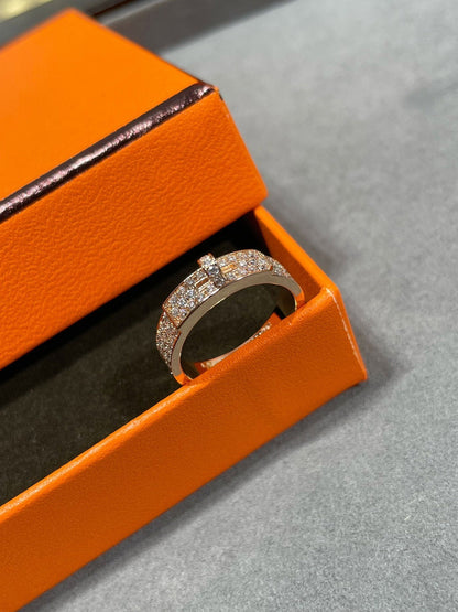 [AW]KELLY ROSE GOLD DIAMOND RING