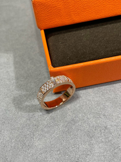 [AW]KELLY ROSE GOLD DIAMOND RING