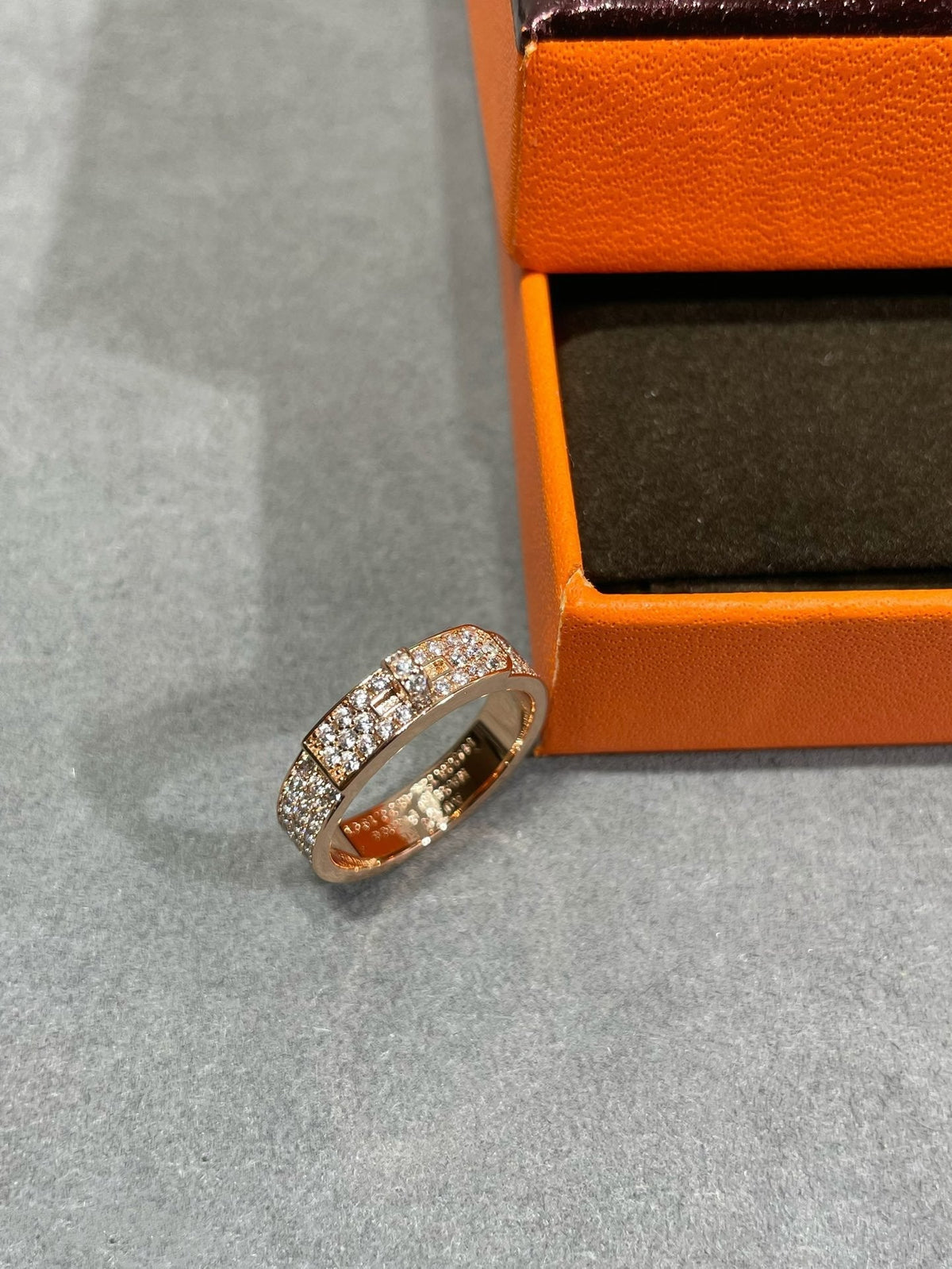 [AW]KELLY ROSE GOLD DIAMOND RING