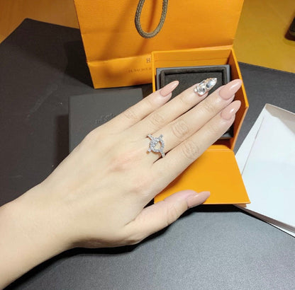 [AW]ECHAPPEE RING SILVER DIAMOND
