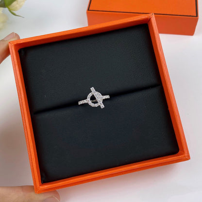 [AW]ECHAPPEE RING SILVER DIAMOND