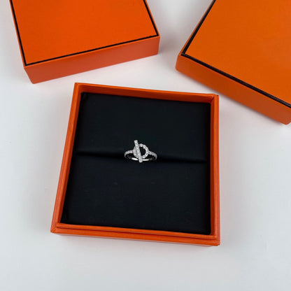 [AW]ECHAPPEE RING SILVER DIAMOND