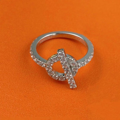 [AW]ECHAPPEE RING SILVER DIAMOND