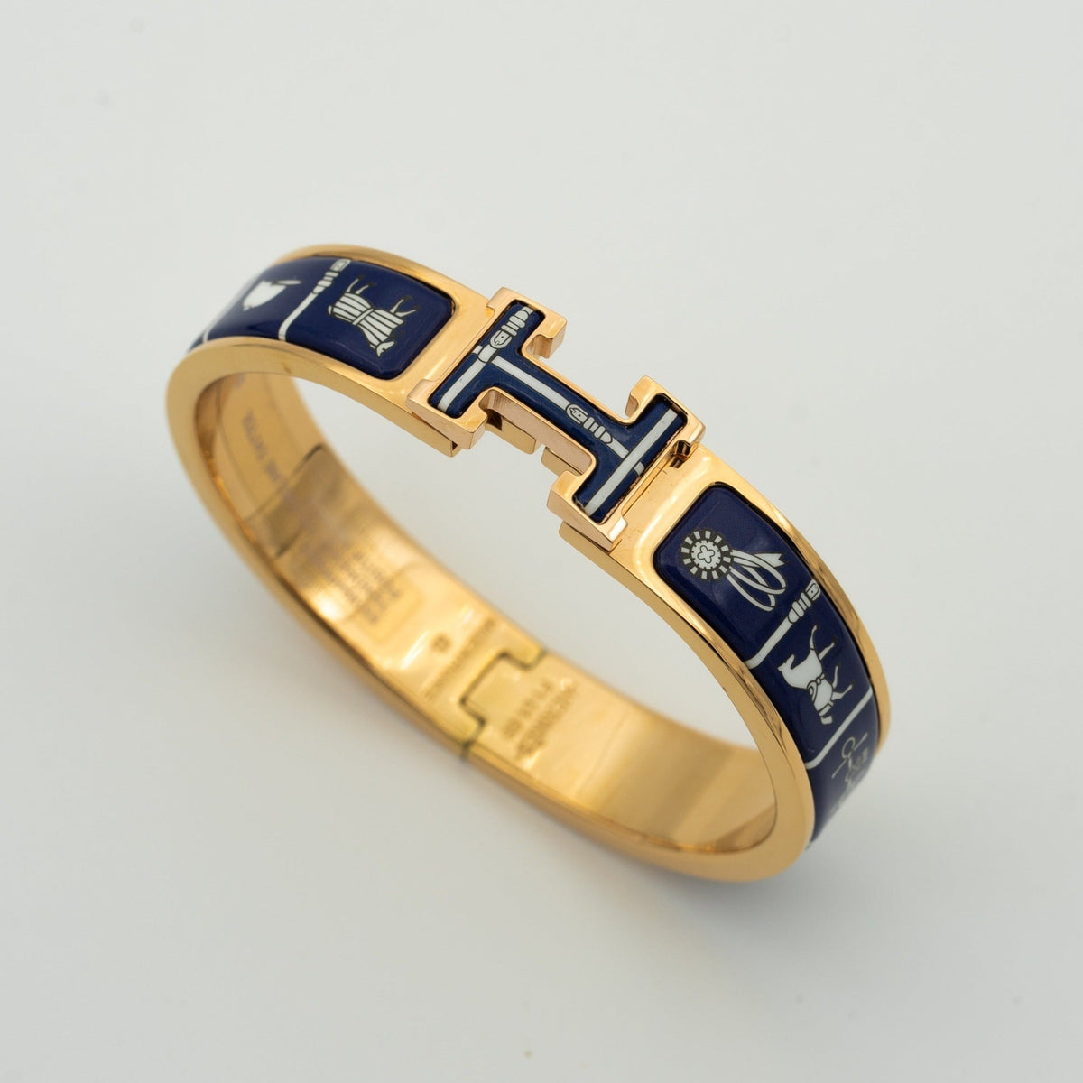 [AW]H BRACELET BLUE CERAMIC