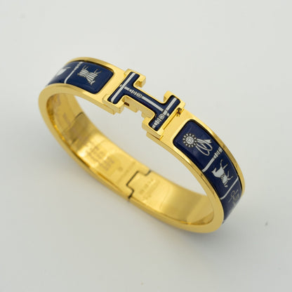 [AW]H BRACELET BLUE CERAMIC