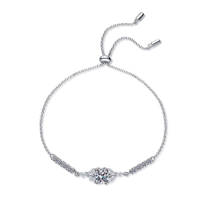 [AW]BLOOMING STAR-FLOWER MOISSANITE BRACELET