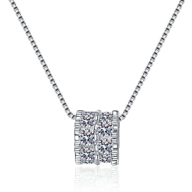[AW]ELEGANT SLIM-WAIST MOISSANITE NECKLACE
