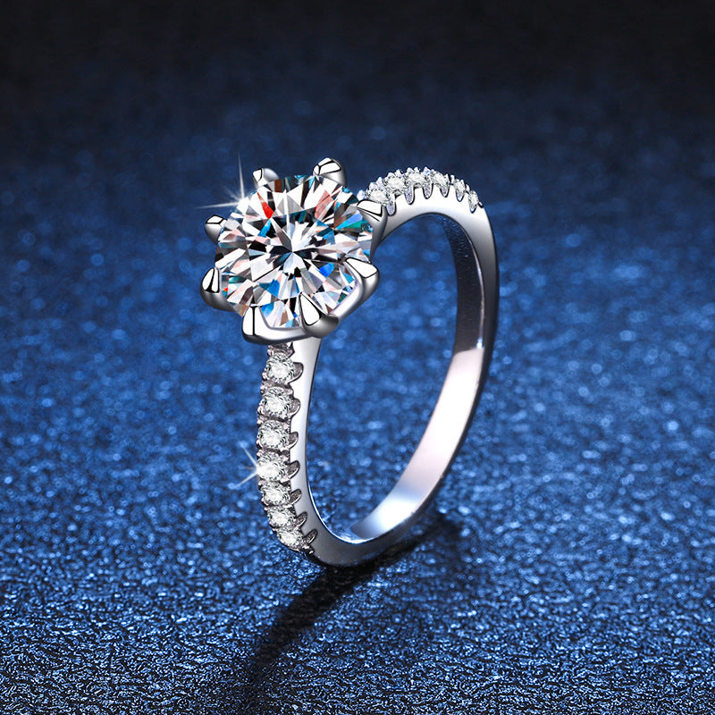[AW]BOLD TIGER CLAW MOISSANITE ENGAGEMENT RING