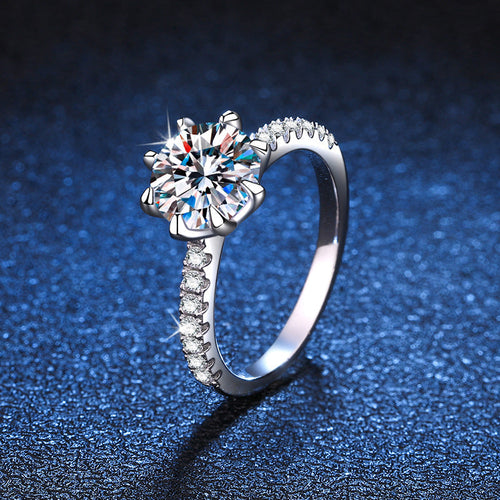 [AW]BOLD TIGER CLAW MOISSANITE ENGAGEMENT RING