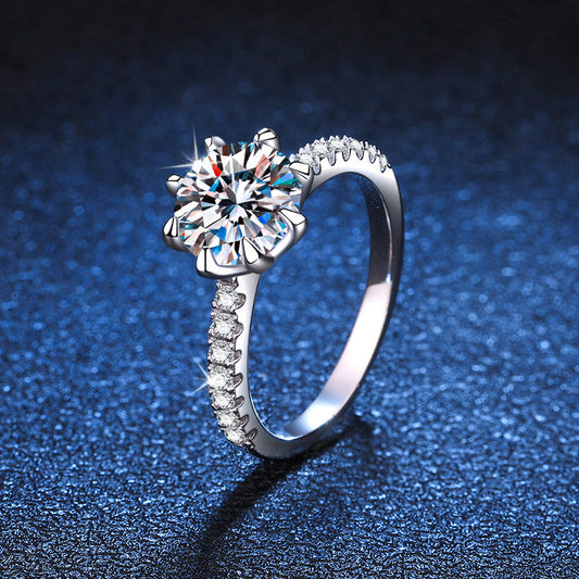 [AW]BOLD TIGER CLAW MOISSANITE ENGAGEMENT RING