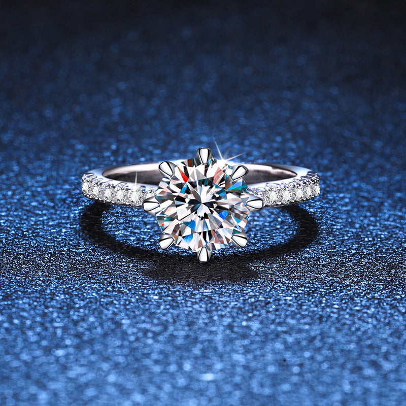 [AW]BOLD TIGER CLAW MOISSANITE ENGAGEMENT RING