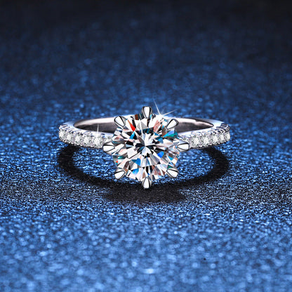 [AW]BOLD TIGER CLAW MOISSANITE ENGAGEMENT RING