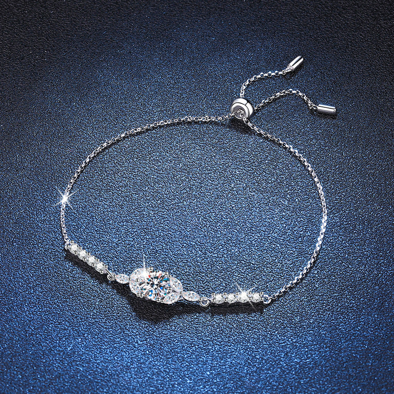 [AW]BLOOMING STAR-FLOWER MOISSANITE BRACELET