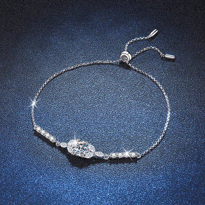 [AW]BLOOMING STAR-FLOWER MOISSANITE BRACELET