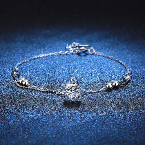 [AW]CLASSIC SOLITAIRE MOISSANITE BRACELET