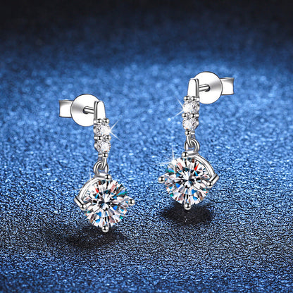 [AW]DYNAMIC TASSEL MOISSANITE DROP EARRINGS