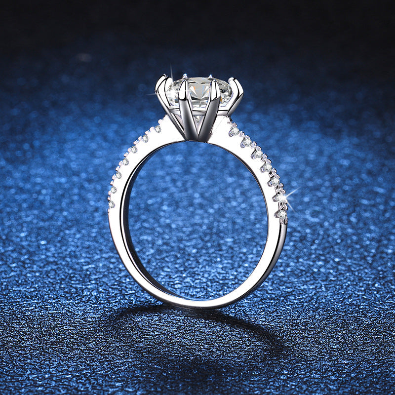[AW]BOLD TIGER CLAW MOISSANITE ENGAGEMENT RING