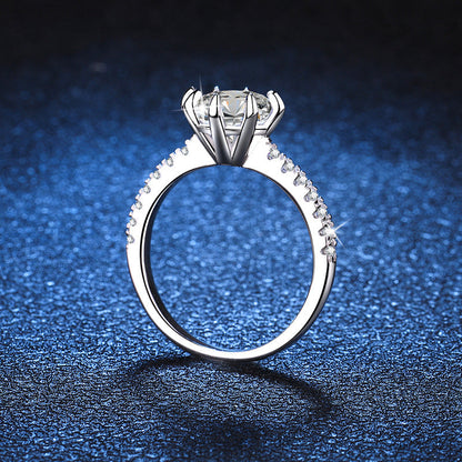 [AW]BOLD TIGER CLAW MOISSANITE ENGAGEMENT RING