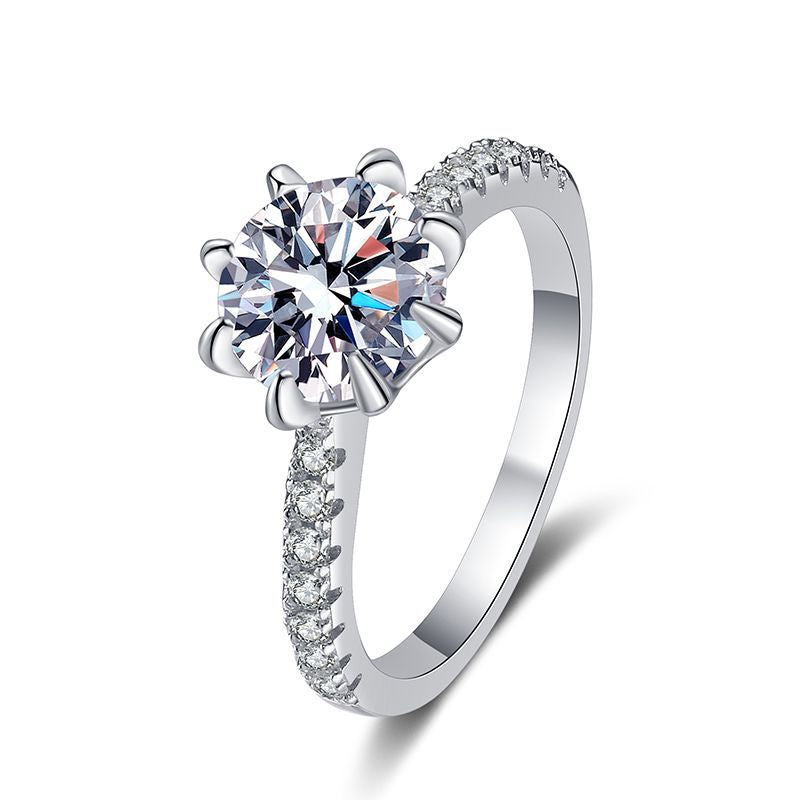 [AW]BOLD TIGER CLAW MOISSANITE ENGAGEMENT RING