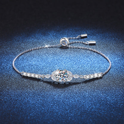 [AW]BLOOMING STAR-FLOWER MOISSANITE BRACELET