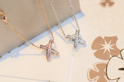 [AW]JEUX DE DIAMOND NECKLACE