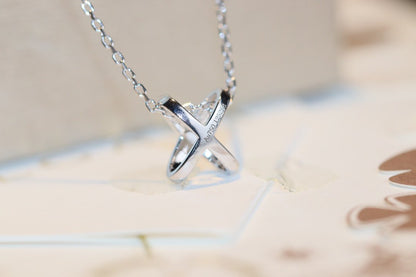 [AW]JEUX DE DIAMOND NECKLACE