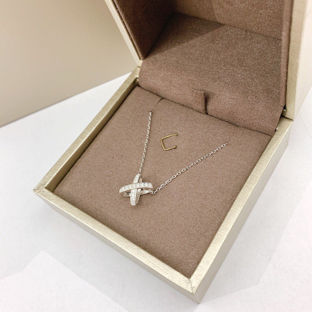 [AW]JEUX DE DIAMOND NECKLACE