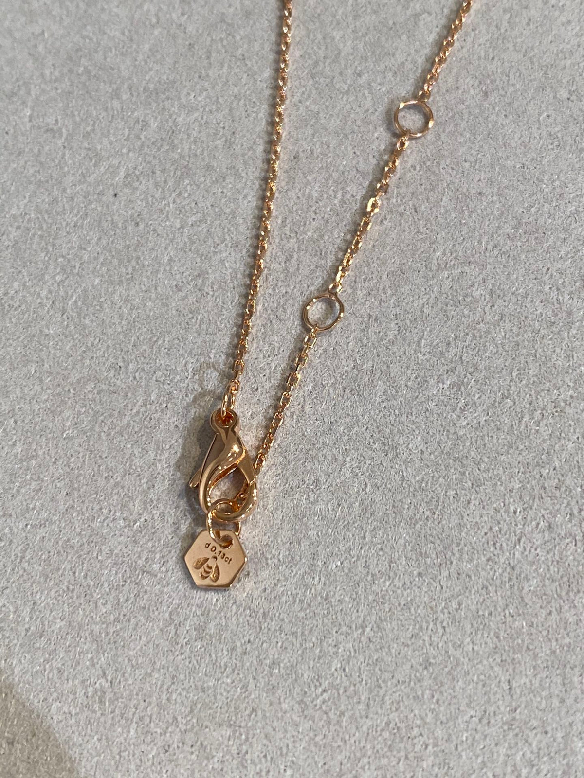[AW]BEE LOVE DIAMOND NECKLACE