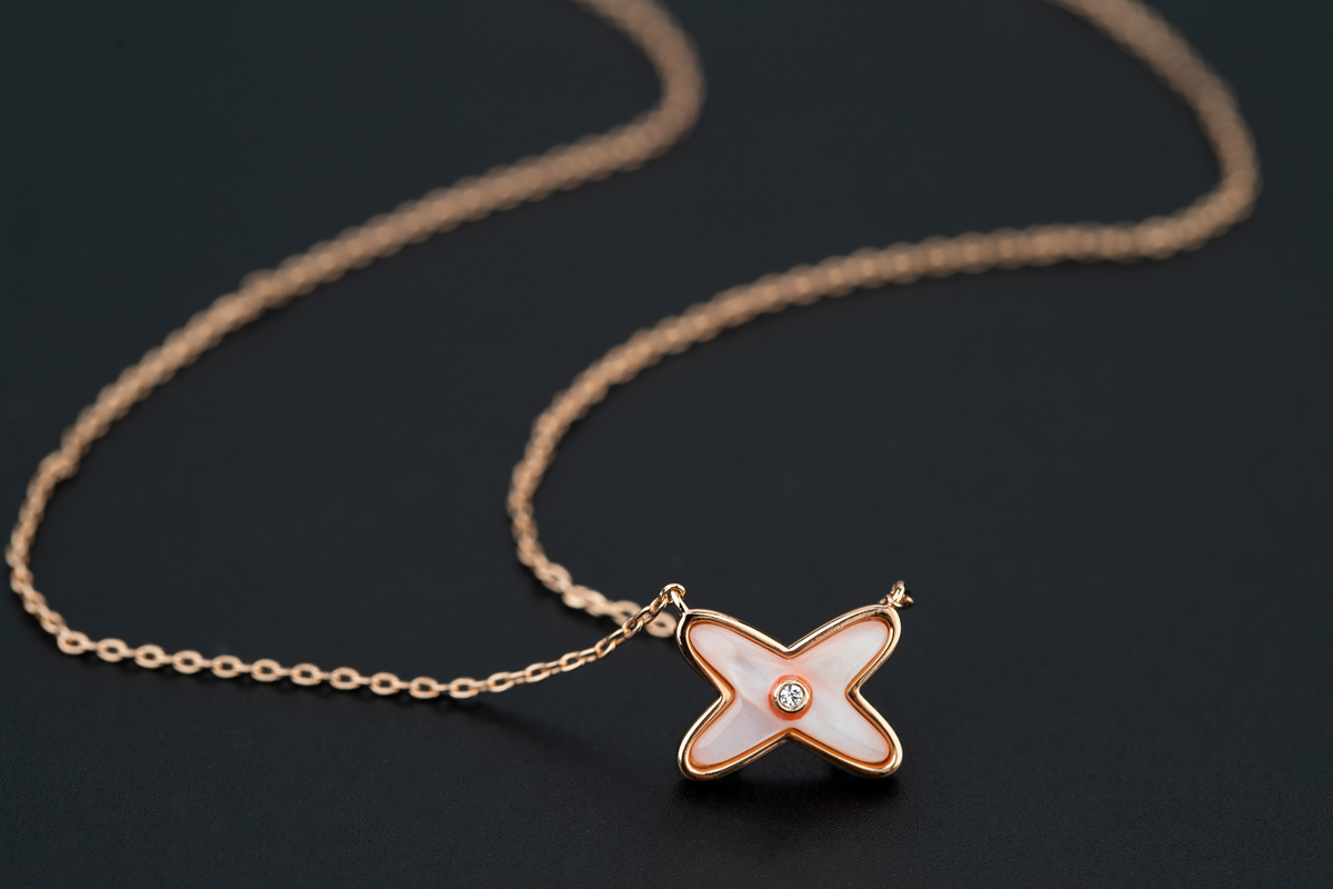 [AW]JEUX DE NECKLACE 1 DIAMOND