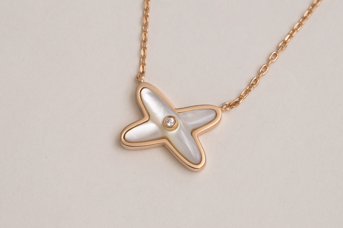 [AW]JEUX DE NECKLACE 1 DIAMOND