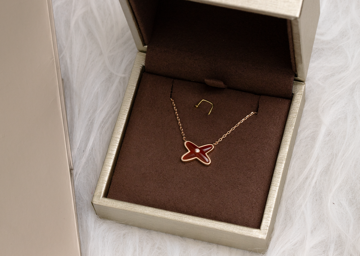 [AW]JEUX DE NECKLACE 1 DIAMOND