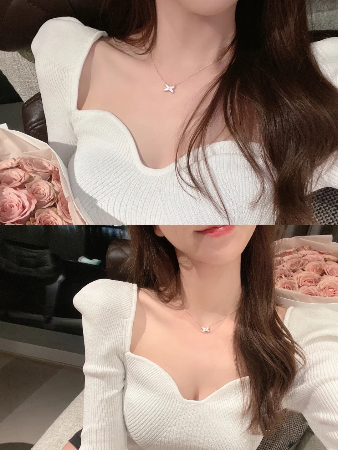[AW]JEUX DE NECKLACE 1 DIAMOND