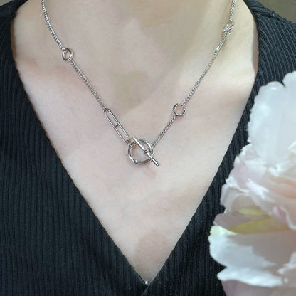 [AW]HM STERLING CHAINE D'ANCRE HEART