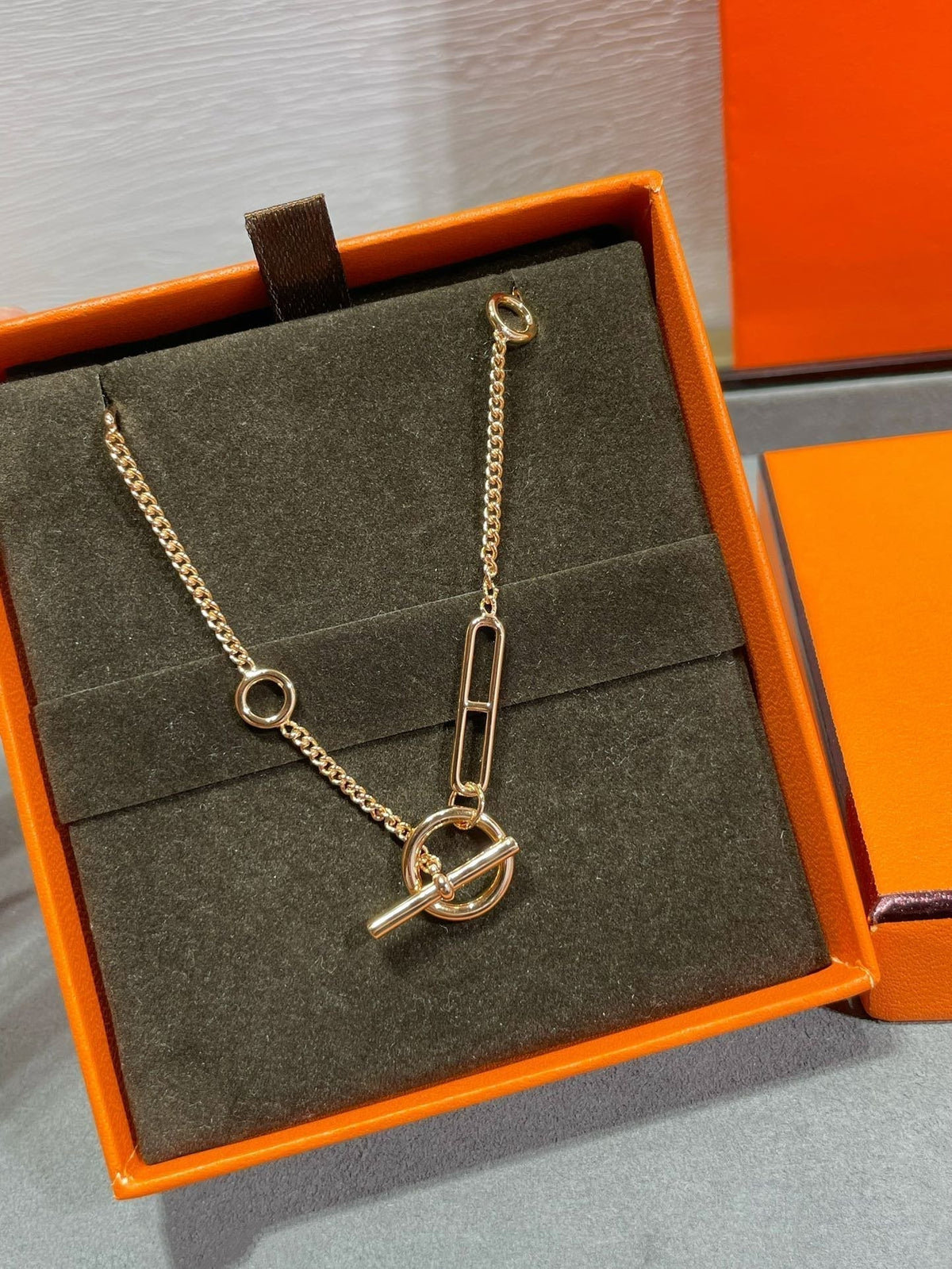 [AW]HM STERLING CHAINE D'ANCRE HEART